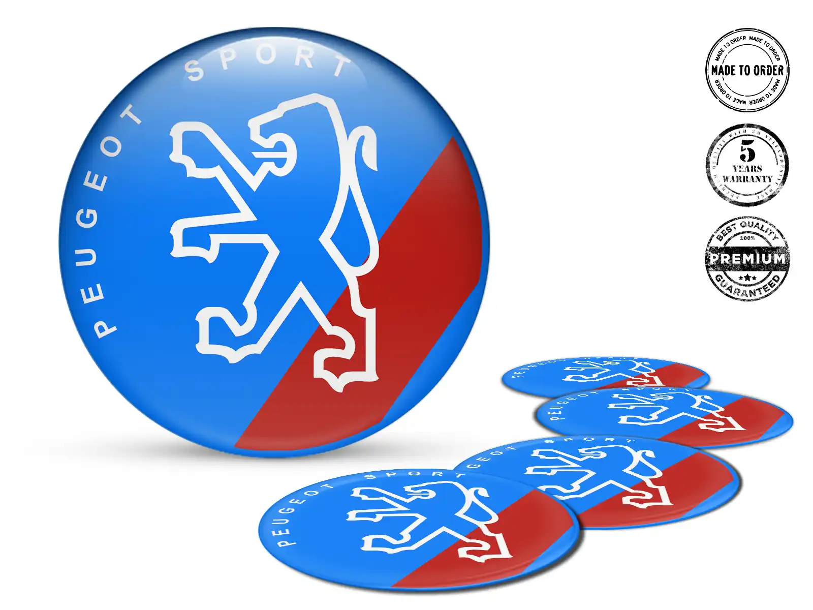 Peugeot Felgendekoration Ausgabe Individuelle Silikonsticker